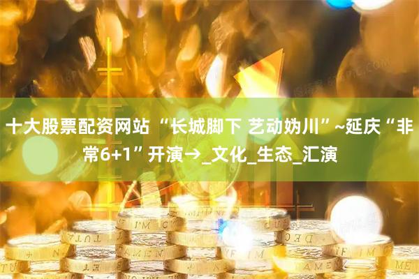 十大股票配资网站 “长城脚下 艺动妫川”~延庆“非常6+1”开演→_文化_生态_汇演